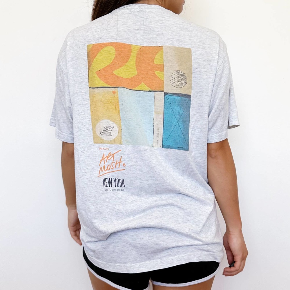 Nixon Art Mosh New York Week 2 Dustin Ortiz 2010 Vintage T-Shirt